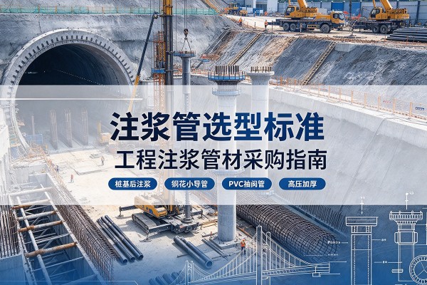 靖西注浆管选型标准