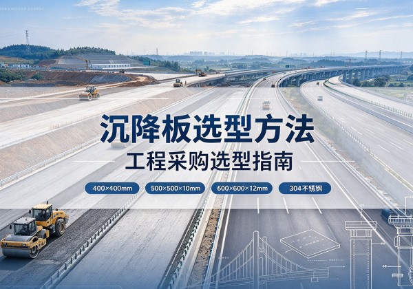 靖西沉降板选择方法